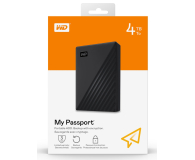 WD My Passport 4TB Black Worldwide WDBPKJ0040BBK-WESN - 530407 - zdjęcie 6